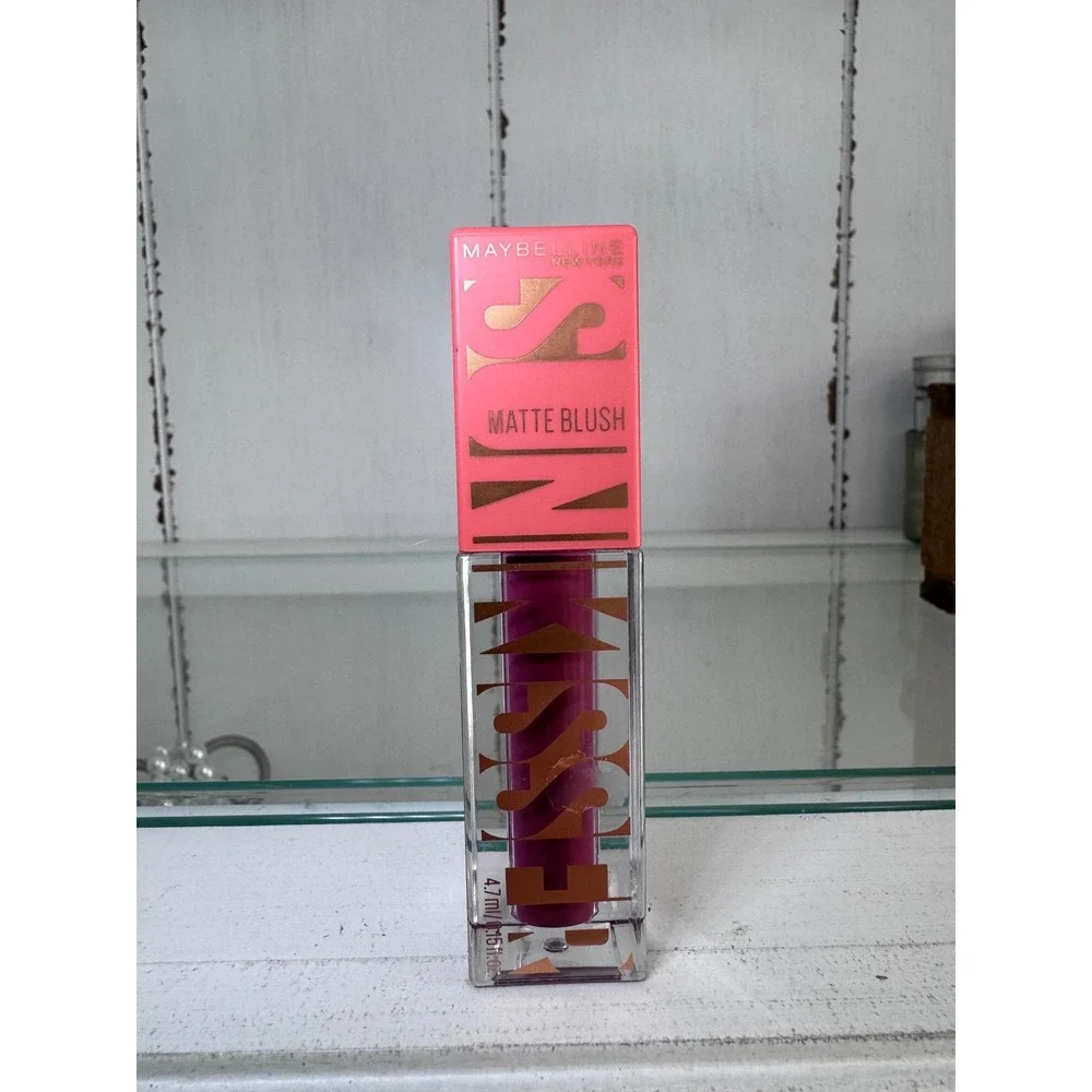 Maybelline Sunkisser Matte Blush 33 Berry Brunch Liquid Blush 4.7ml New